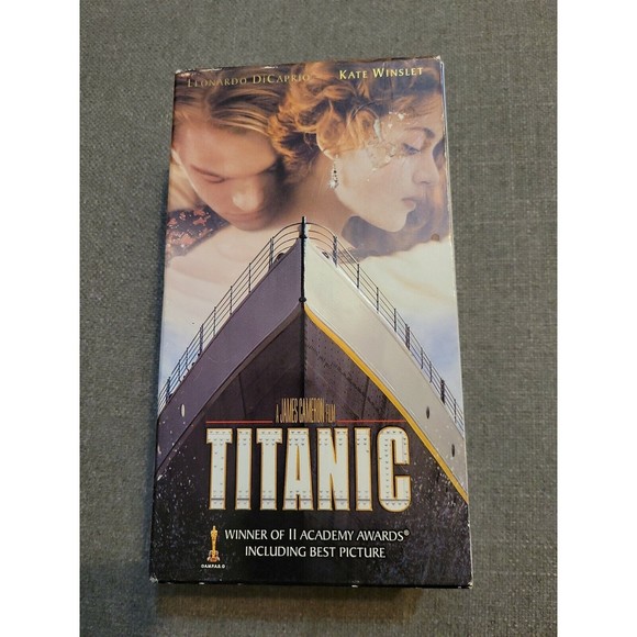 Media Titanic Vhs 2 Tape Set 1998 Poshmark